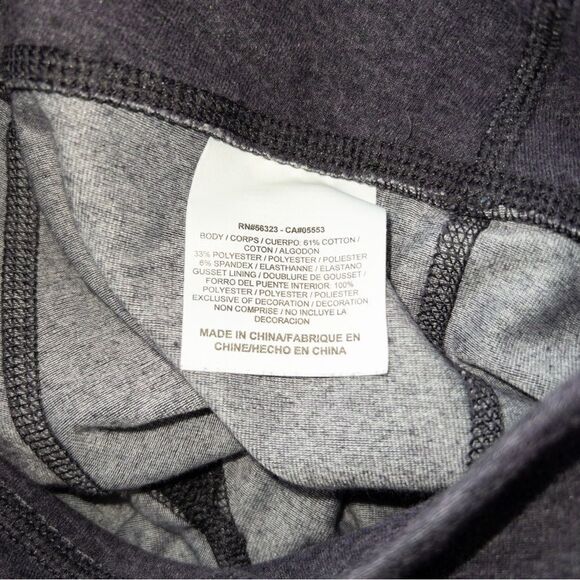 Nike Gray Cropped Dri-Fit Athleisure Leggings Size XS - Picture 5 of 5